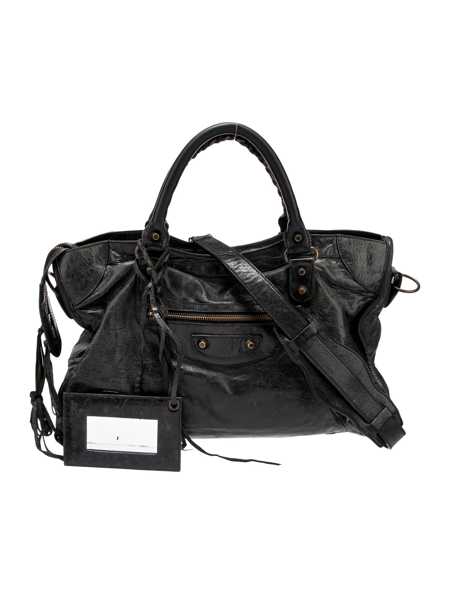 Balenciaga Leather Motocross Classic City Vintage